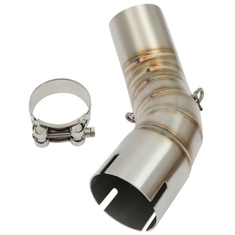 51mm/2 inch Motorcycle Motorbike Middle Exhaust Middle Mid Link Pipe Connector 1pcs