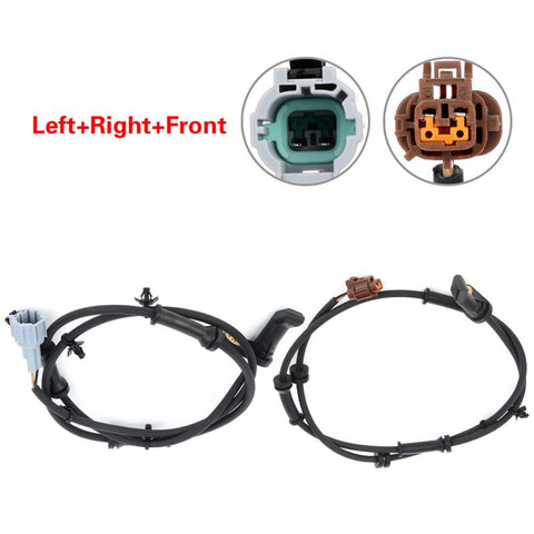 ABS sensor (ALS1319) For Nissan-2 set Rear Left Right