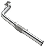 3" Catback Exhaust 4.5" Muffler Tip+Downpipe Up-pipe for 2002-2007 Subaru Impreza WRX / STI GD EJ205