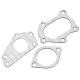 3" Catback Exhaust 4.5" Muffler Tip+Downpipe Up-pipe for 2002-2007 Subaru Impreza WRX / STI GD EJ205