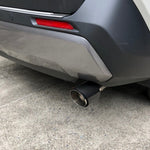 SPELAB Exhaust Tip Exhaust Tail Pipe Real Carbon Fiber Burnt Blue Tip Pipe Universal