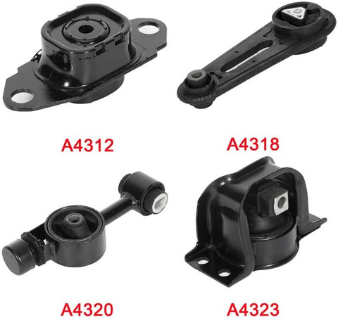 Engine Motor Mount （A4323 A4312 A4320 A4318）for Nissan Versa