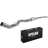 5" 2011-2023 Ford 6.7 Powerstroke Downpipe Back DPF Delete Pipe w/Muffler Exhaust |