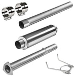 4" 2013-2018 Dodge Ram 6.7 Cummins DPF & Cat Delete Pipe w/Muffler Exhaust |