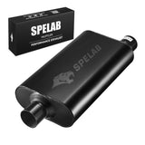 50 Series Offset In Center Out Exhaust Muffler | SPELAB