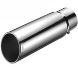 Exhaust Tip 4" In, 5"/6"/7" Out, 12"/18" Length T304 | SPELAB