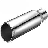 Exhaust Tip 4" In, 5"/6"/7" Out, 12"/18" Length T304 | SPELAB