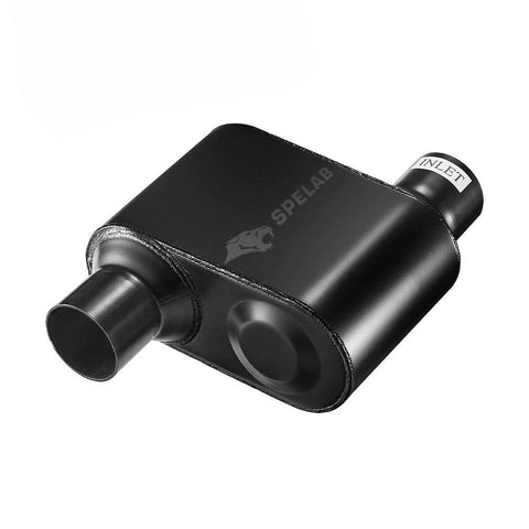 Super 10 Series Offset In Offset Out Exhaust Muffler | SPELAB