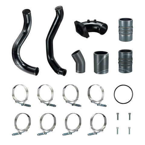 Intercooler Pipe Kit & Intake Elbow For 2003-2007 6.0 Powerstroke Diesel Ford F250 F350 F450 F550