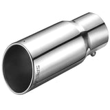 Exhaust Tip 4" In, 5"/6"/7" Out, 12"/18" Length T304 | SPELAB