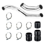 Hot Side Intercooler Pipe Kit For 2008-2010 6.4 Powerstroke Diesel Ford F250 F350 F450 F550