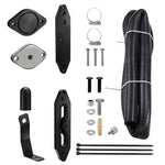 SPELAB 2011-2023 Ford 6.7L Powerstroke Diesel EGR Delete Kit w/Coolant Bypass Black