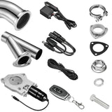 2.0 Inch Dual Electric Exhaust Cutout Remote