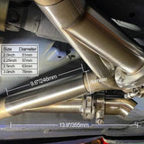 2.25 Inch Dual Manual Switch Electric Exhaust Cutout Valve