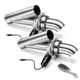 2.25 Inch Remote Dual Electric Exhaust Cutout