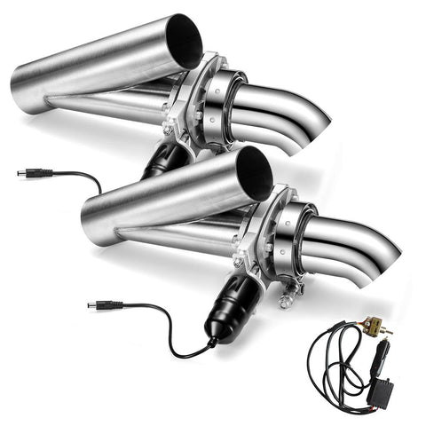 SPELAB 2.0/2.25/2.5/3  Inch Dual Manual Switch Electric Exhaust Cutout Valve