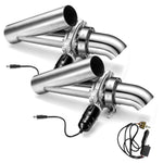 2.5 Inch Dual Manual Switch Electric Exhaust Cutout Valve