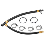SPELAB 2011-2016 GMC Chevy LML 6.6L Duramax EGR Valve Cooler Delete Kit Black Off Plate