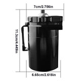 Oil Seperator Oil Catch Can for 2011-2021 Ford F150 5.0L 3.5L 2.7L, Passenger Side