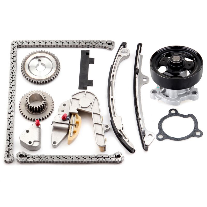 thumbnail image 2 of FOR 85+ TOYOTA 2.4L TIMING COVER CHAIN WATER PUMP KIT W/ HD STEEL GUIDE 22RE 2 of 3
