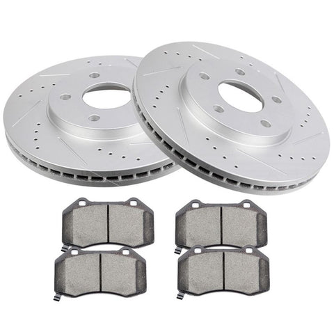 Brakes and Rotors (55122) For Chevrolet-[2+4]