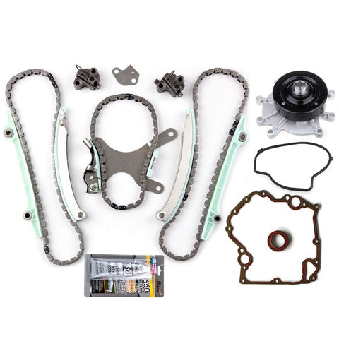 Timing Chain Water Pump Cover Gasket Kit ( TKMI047NG ) for Dodge Jeep - 1 set