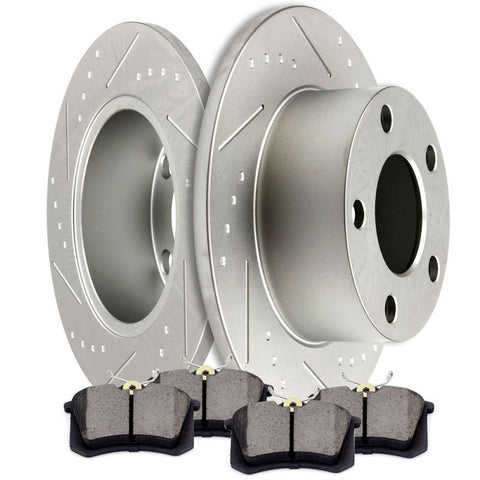 Brakes and Rotors (A0615601A) For Audi-[2+4]