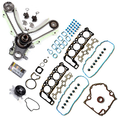 Timing Chain Water Pump Cover Gasket Kit ( TK5047NG ) for Dodge Jeep - 1 set