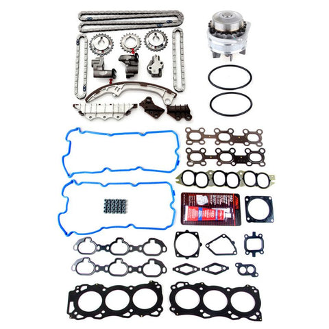 Timing Chain Water Pump Cover Gasket Kit for Infiniti NISSAN - 1 set