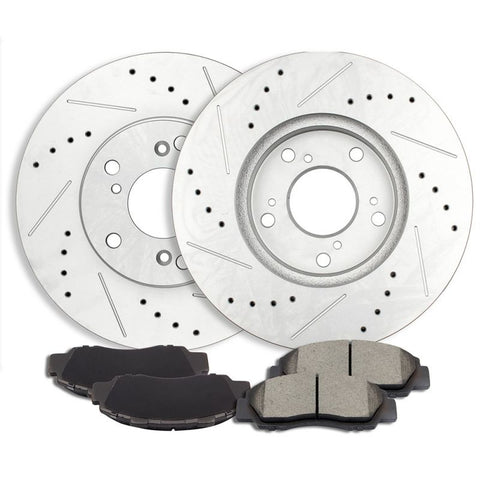 Brakes and Rotors (D503-7382) For Honda-[2+4]
