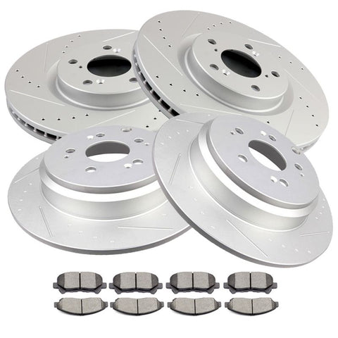 Brakes and Rotors (45251STXA00) For Honda-[4+8]