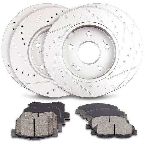 Brakes and Rotors (45251TR0A00) For Honda-[4+8]