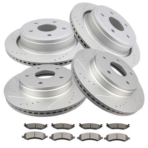 Brakes and Rotors (120.67053) For Dodge-[4+8]