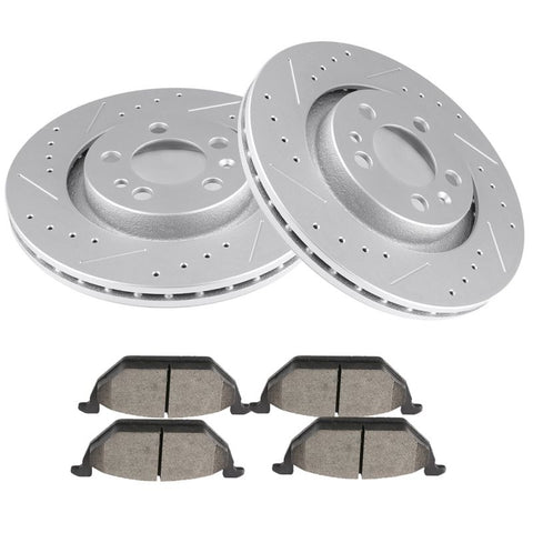 Brakes and Rotors (120.33054) For Volkswagen-[2+4]