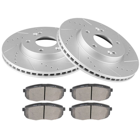 Brakes and Rotors (120.51044) For Kia-[2+4]