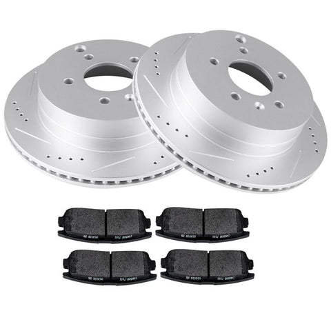 Brakes and Rotors (D1275-8391) For Chevrolet-[2+4]