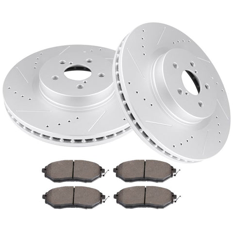Brakes and Rotors (120.47024) For Subaru-[2+4]
