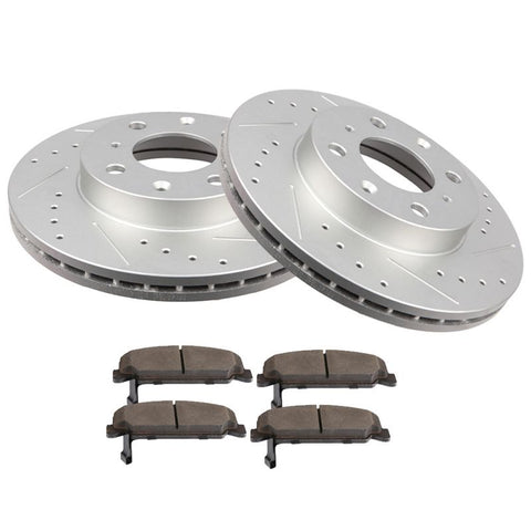 Brakes and Rotors (120.40023) For Honda-[2+4]