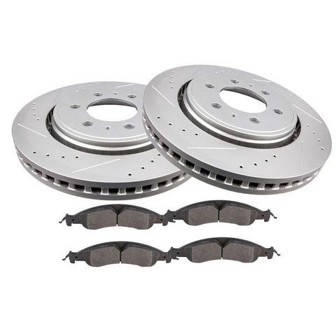 Brakes and Rotors (120.65119) For Ford-[2+4]
