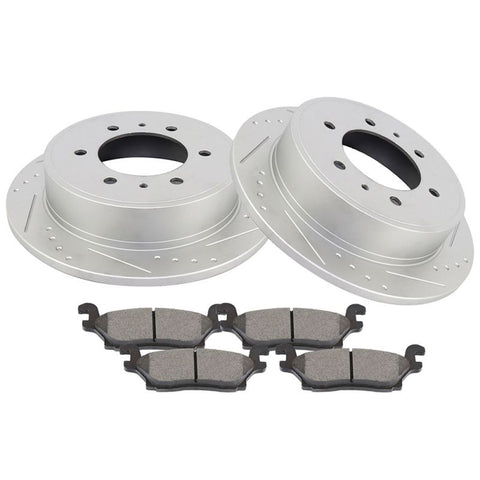 Brakes and Rotors (120.69002) For Hummer-[2+4]