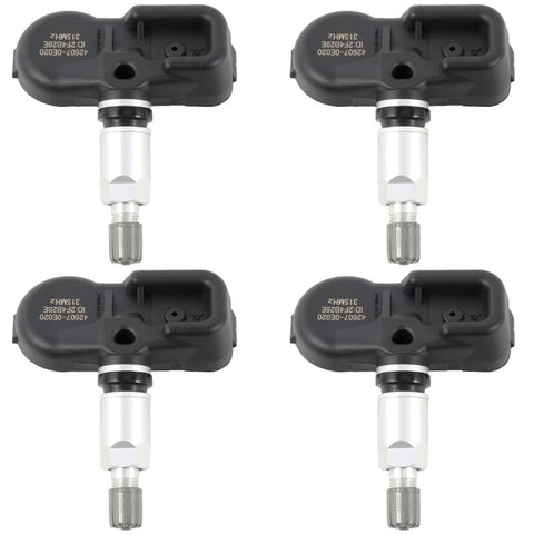 315MHz Original Equipment Programmed Tire Pressure Monitoring System Sensor For Lexus (42607-0E010)- 4Piece