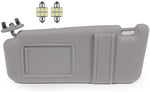 Sun Visor Gray Driver Side without Sunroof  for Toyota (7432006780B0)- 1 PC
