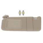 Sun Visor Beige Left Driver Side with Sunroof  for Toyota (74320-0T022-A1)- 1 PC