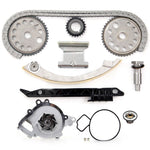 Timing Chain Coolant Thermostat Housing Water Pump Kit ( 9-4201S ) for Chevy Pontiac - 1 set