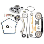 Timing Chain Cover Gasket Coolant Thermostat Housing Water Pump Kit ( TK10422 ) for Chevy  Saturn - 1 set