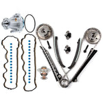 Timing Chain Cover Gasket Coolant Thermostat Housing Water Pump Kit ( TK6068 ) for Ford Lincoln - 1 set