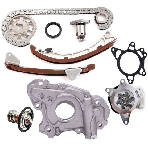 Timing Chain Oil Pump Water Pump Coolant Thermostat Housing Kit ( 9-4200SA ) for TOYOTA Pontiac - 1 set
