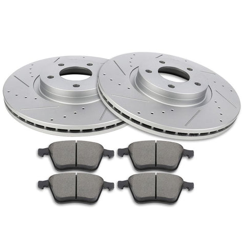Brakes and Rotors (D915-8220) For Mazda-[2+4]