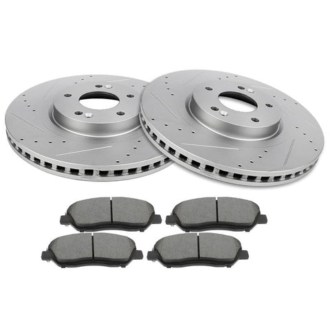 Brakes and Rotors (D1202-8400) For Hyundai-[2+4]