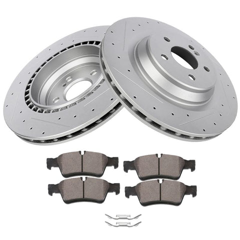 Brakes and Rotors (D986-7888) For Mercedes-[2+4]